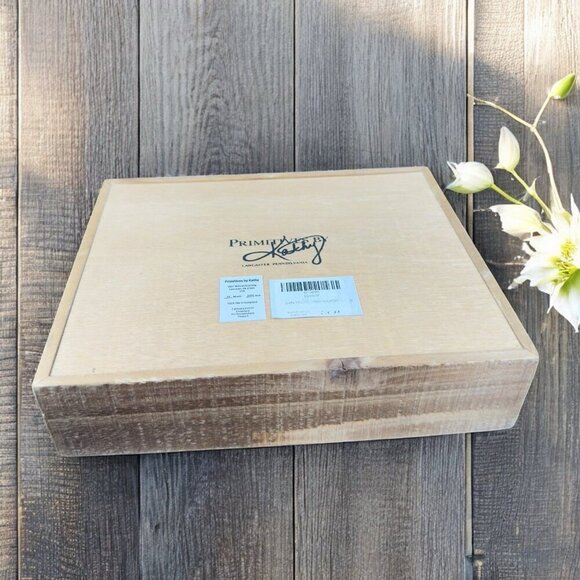 Primitives By Kathy Folk Art Sign Travel Find Yourself Wood Lancaster 2000 VTG - Picture 2 of 10